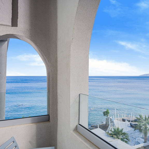 Glaros Hotel Hersonissos Crete Superior Side Sea View Room 10