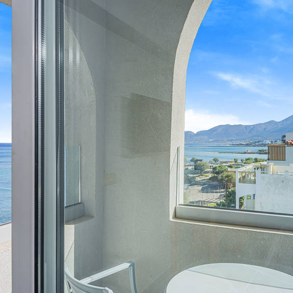 Glaros Hotel Hersonissos Crete Superior Side Sea View Room 9