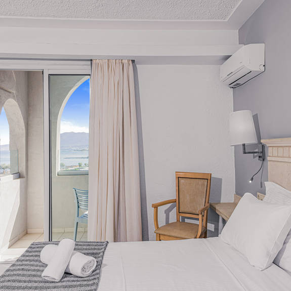 Glaros Hotel Hersonissos Crete Side Sea View Room 8