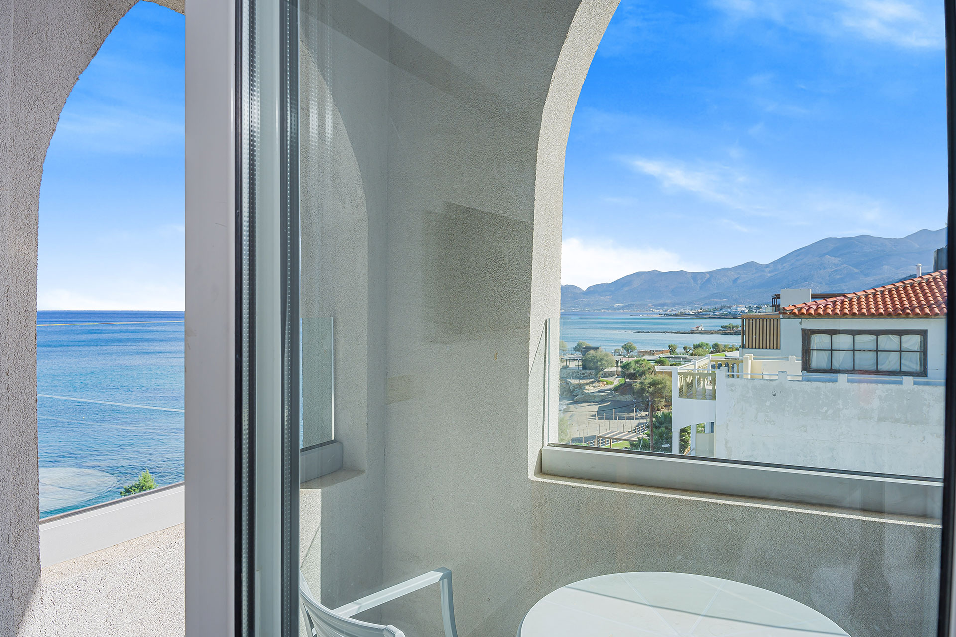 Glaros Hotel Hersonissos Crete Superior Side Sea View Room 9