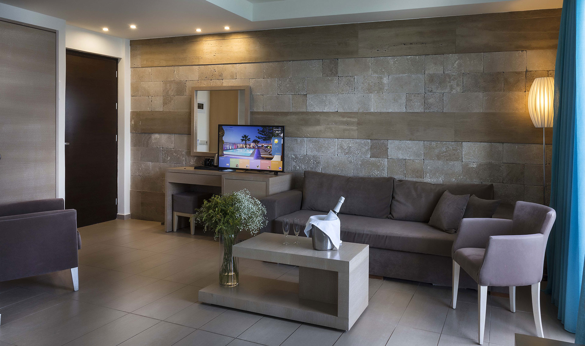 Glaros Beach Hotel Hersonissos Crete Junior Suite Sea View 6453