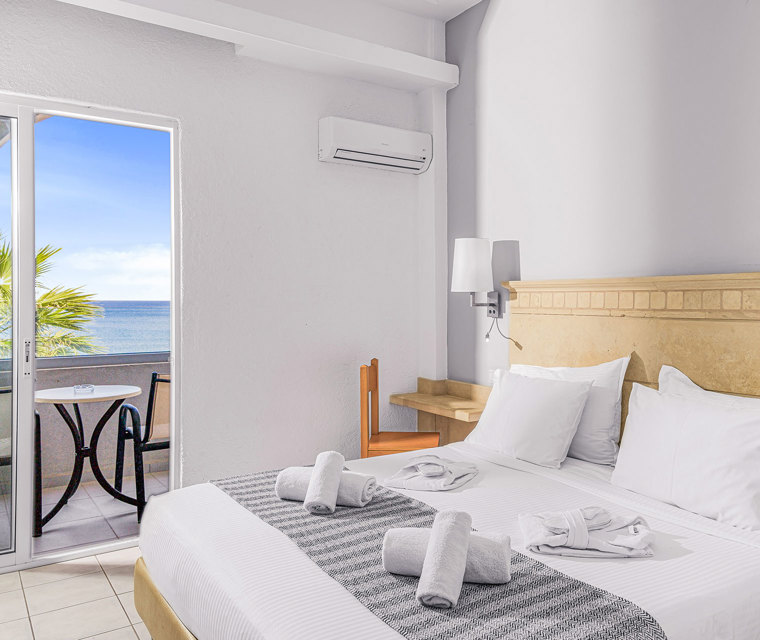 Glaros Hotel Hersonissos Crete Superior Or Seaview Room 5