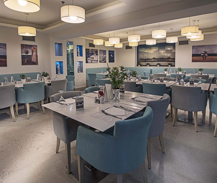 Glaros Beach Hotel Hersonissos Crete Main Restaurant 6183