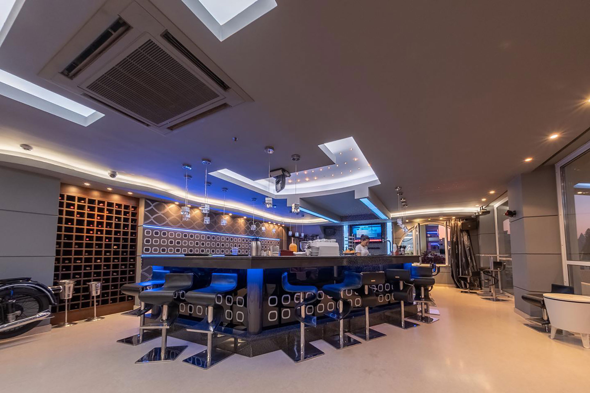 Glaros Hotel Hersonissos Crete Bar1