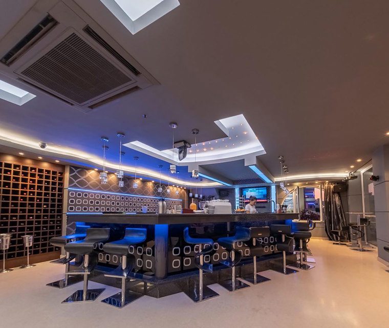 Glaros Hotel Hersonissos Crete Bar1